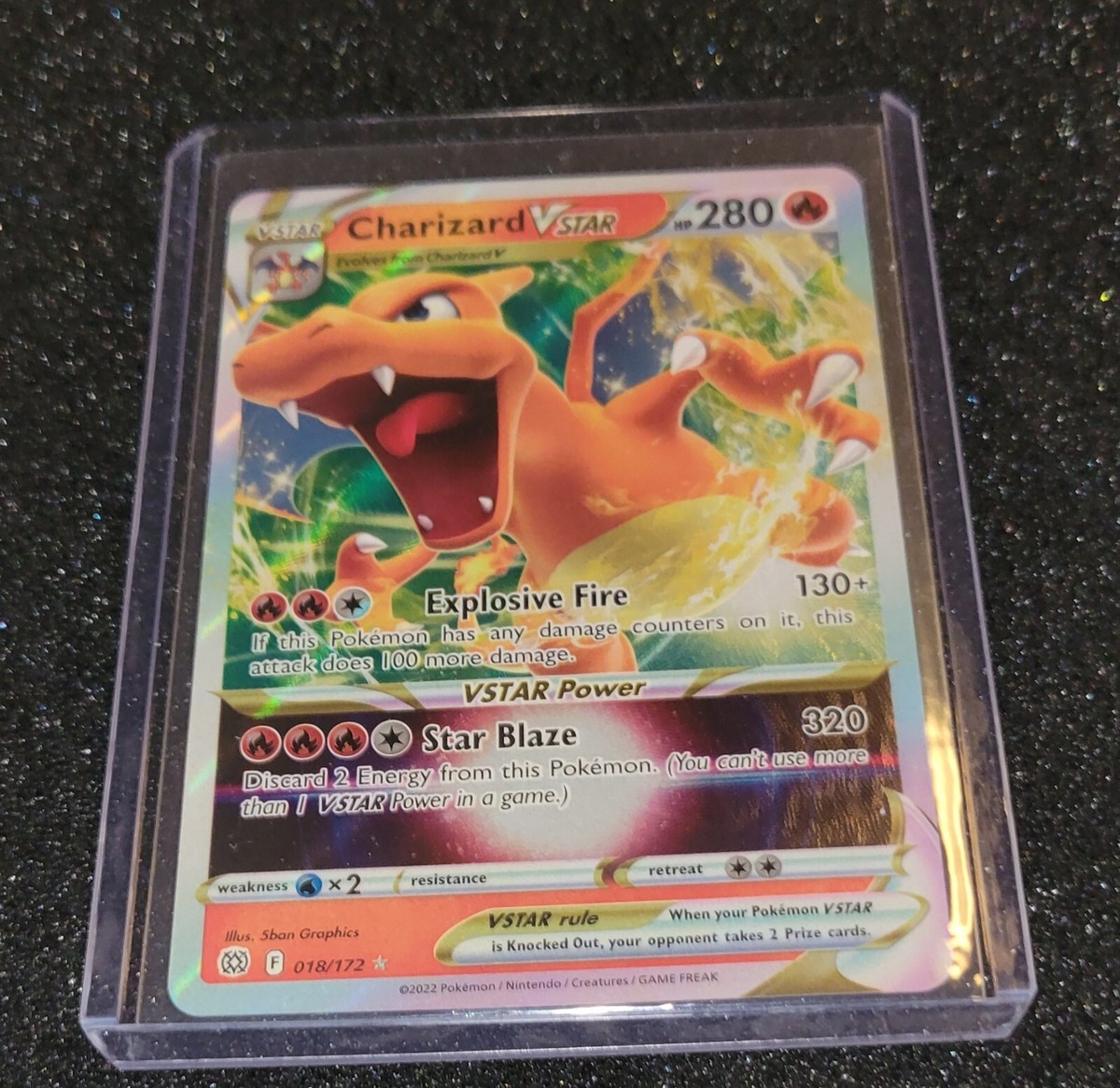 pokemon tcg brilliant stars 018 172 charizard vstar card Amazon.com: Charizard VSTAR 018/172 Brilliant Stars