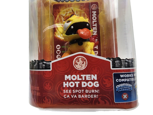 Skylanders Giants Molten Hot Dog Character Pack Game Figure And Trading Card - Picture 2 of 6