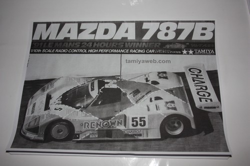 Tamiya Mazda 787B nicht Nissan 300ZX TA01/TA02 BMW, Porsche, Avante, Vintage - Bild 10 von 11