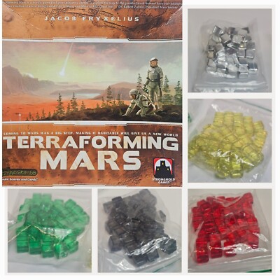 Terraforming Mars Board Game Stronghold Games- You Choose Player Resource Marker