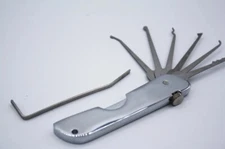 Folding Multi-Pick Set - 6 tools, color variations