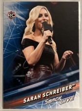 Sarah Schreiber 2019 Topps WWE Smackdown Live Rookie Card #46 Interviewer