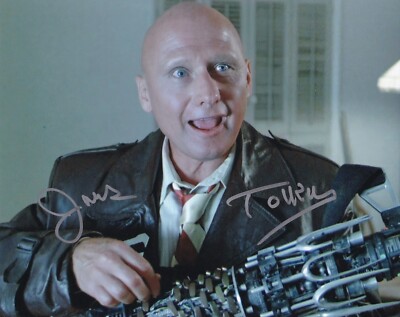 JAMES TOLKAN signed Autogramm 20x25cm MASTERS OF UNIVERSE in Person autograph