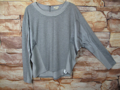 A.Moss Women's 3/4 sleeve Top Shirt Kimono size Large Gray  N-62