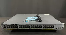 Cisco  WS-C2960X-48FPD-L 48 Port PoE Switch -Same Day Shipping