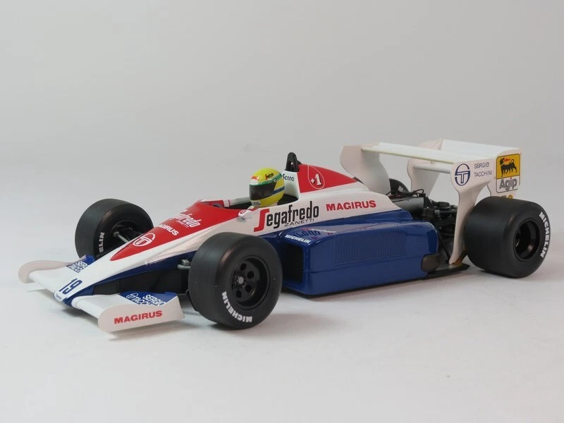 Minichamps Toleman Hart TG184 #19 Ayrton Senna 1984 1/18 540841899 - Immagine 3 di 4