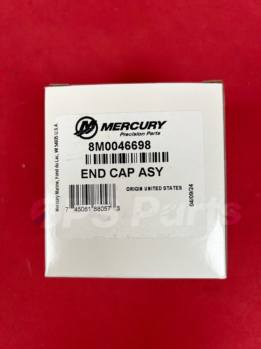 New OEM Mercury Verado End Cap Assembly - Part # 8M0046698 | eBay