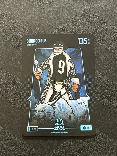 2024 Bo Jackson Battle Arena - BURROCIOUS Joe Burrow Ice Battlefoil SP #BF-19