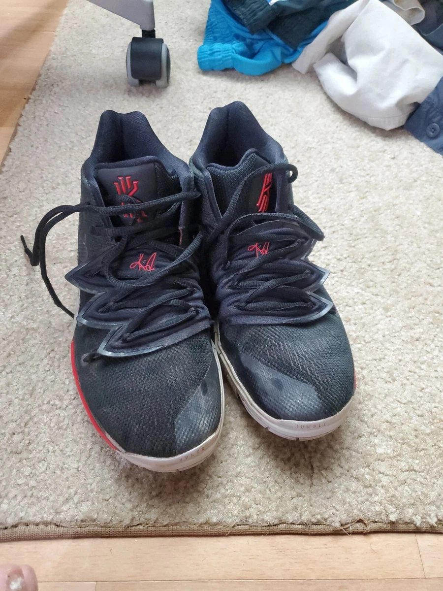 Kyrie 5 university cheap red and black