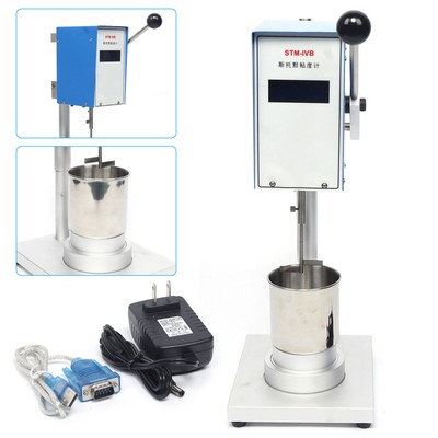 Digital Stormer Viscometer Paint Viscosity Meter Tester KU CP G Temp Display