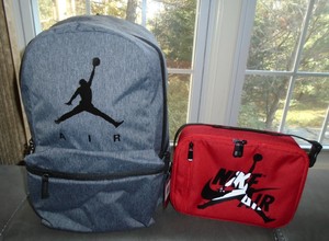 jordan backpack and lunchbox