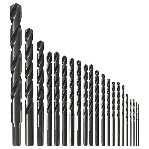 000346471489 Bosch BL21A 21 Piece Black Oxide Metal Drill Bit Set 