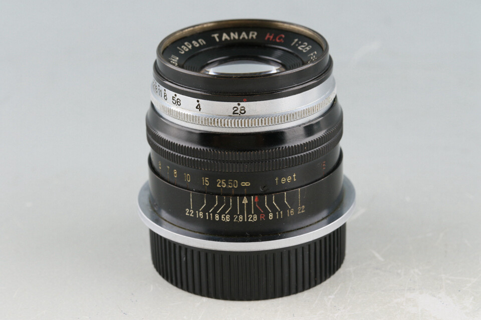 Tanaka Kogaku Tanar H.C. 50mm F/2.8 Lens for L39 #49391 C1 Tanaka Kogaku Tanar H.C. 50mm F/2.8 Lens for L39 #49391 C1