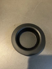 LASSHSWA Stainless Steel Matte Black Kitchen Sink Strainer 1 PCS
