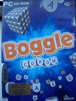 BOGGLE---BOGGLE YOUR BRAIN 5 VERSCHIEDENE WEGE!--- WORTSPIEL---PC CD