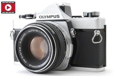     NEAR MINT Olympus OM-1 Film Camera F.Zuiko Auto-S 50mm f1.8 From JAPAN