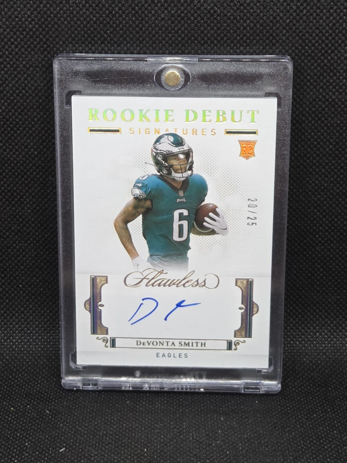 2021 Panini Flawless - Rookie Debut Signatures Devonta Smith Auto 20/25 RC