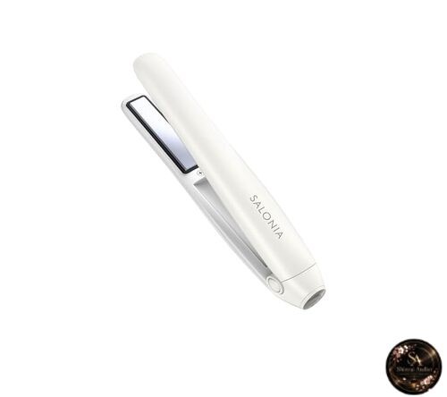 SALONIA Cordless Straightening Iron 12mm Hair Iron with Mobile Battery Function