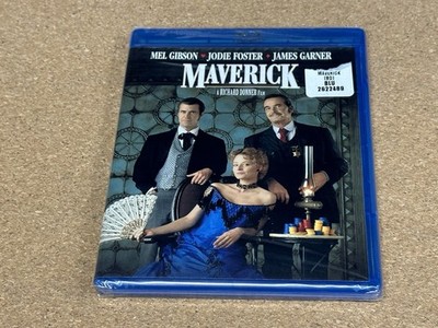 NEW & SEALED Maverick Blu-ray 1994 James Garner Mel Gibson