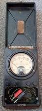 Bakelite WW2? ADMIRALTY PATTERN 5526A  Volt Meter - Working