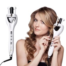 InStyler   Instyler Tulip Auto Curler Automatic Curling Tong Iron Wave...