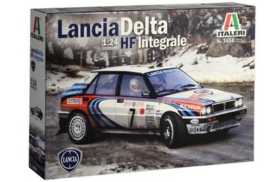 ITALERI 3658S - 1:24 Lancia HF Integral, Model Making, Kit, Standing Model Makin