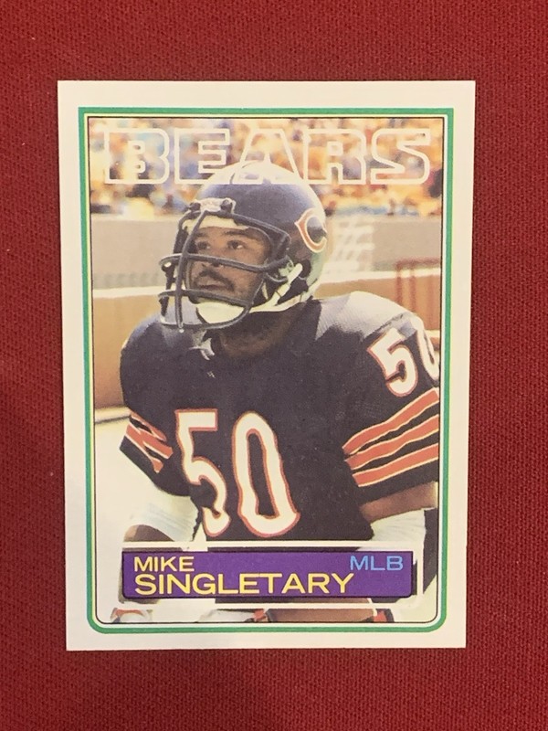 1983 Topps - Mike Singletary #38 (RC)
