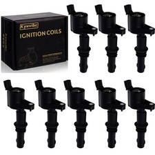 8Pcs UF537 Ignition Coils Pack Straight Boot Ignition Coil Pack Compatible wi...