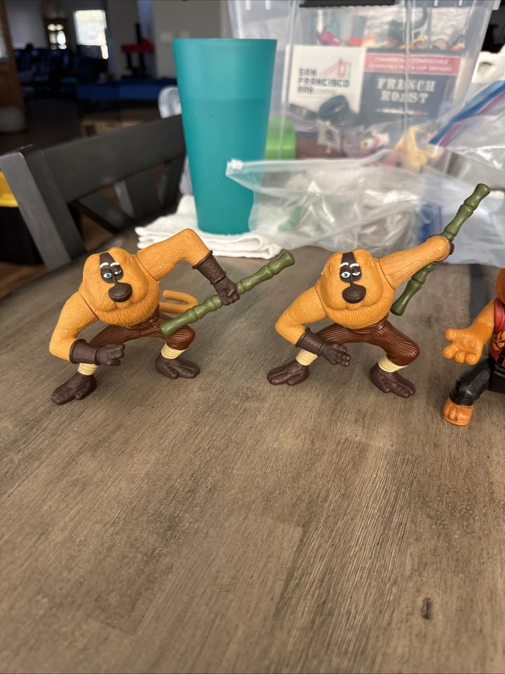 Фигурка Kung Fu Panda Master Figures 4 дюйма высокая игрушка 2008 McDonalds Happy Meal - Изображение 4 из 4