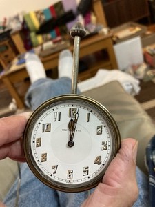 Vintage Brewster & Co. Automobile Clock/watch By Concord Watch Co. Doesn’t Work 