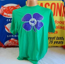 HIGH POINT University PANTHERS t Shirt Men's XL St Patty's Day NCAA SHAMROCK HPU