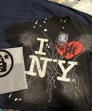 Hellstar Men s Size M Regular Black I Love NY...