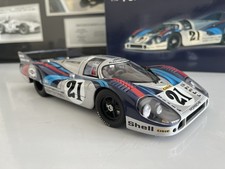 AutoArt Millennium Porsche 917 Long Tail #21 Martini Racing - 1/18 Scale