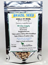 Brazil seed for 90 days supply semilla de brasil 3 months supply 100 natural