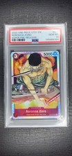 One Piece TCG Roronoa Zoro ST01-013 Super Pre-Release PSA 10