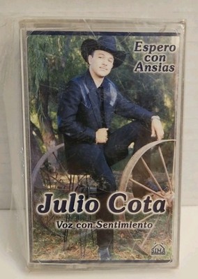 Julio Cota Espero Con Ansias Cassette Sealed New Rare Sima Norteño Mexican Tape
