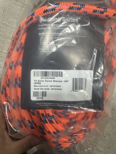 Scion Rope Core Sterling Scion 12.5mm Climbing Rope 150 Ft | eBay