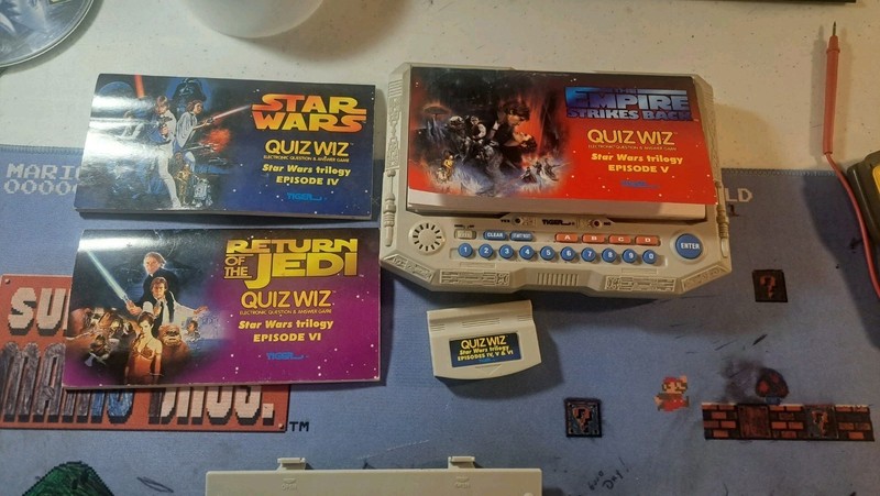 Vintage Tiger Electronics Quiz Wiz Star Wars 1997