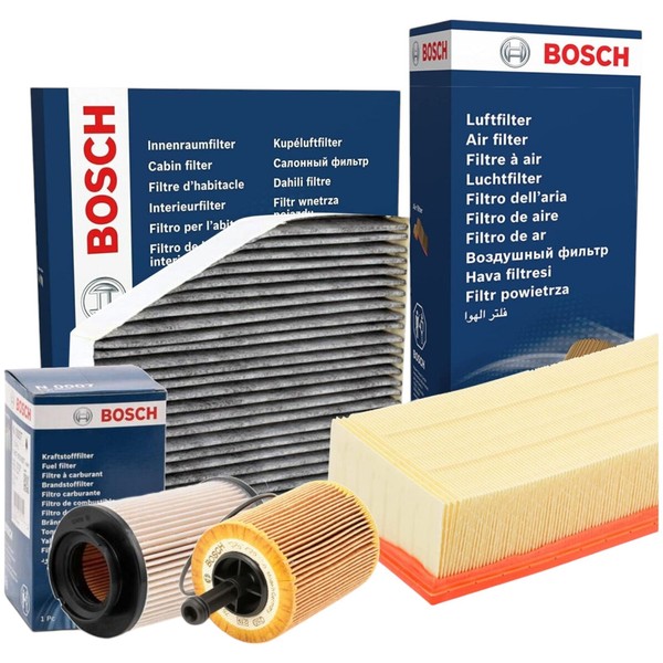 Bosch Wartungs-Kit 3 Filter FüR Fiat 500X 1.0 1.3 & Jeep Renegade 1.0 T-Gdi-image