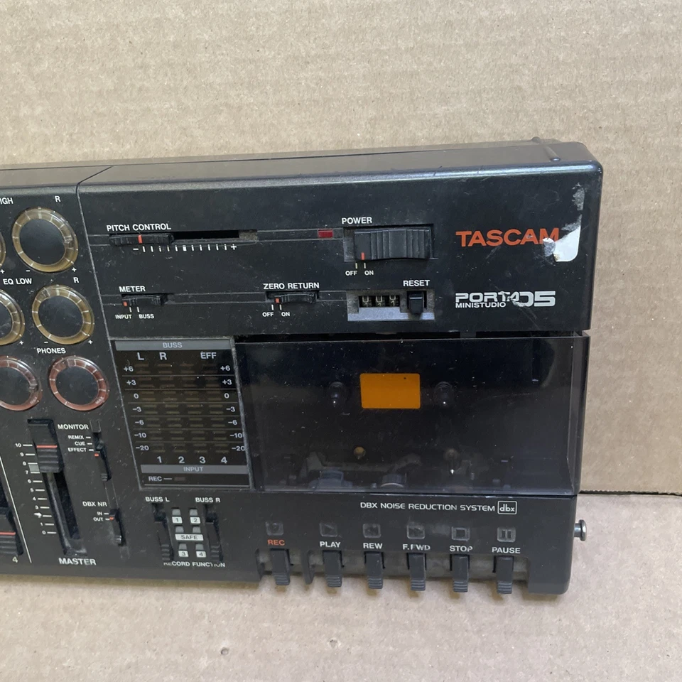 TASCAM PORTA 05 Ministudio Multitrack Analog Cassette Recorder - Image 2 of 4