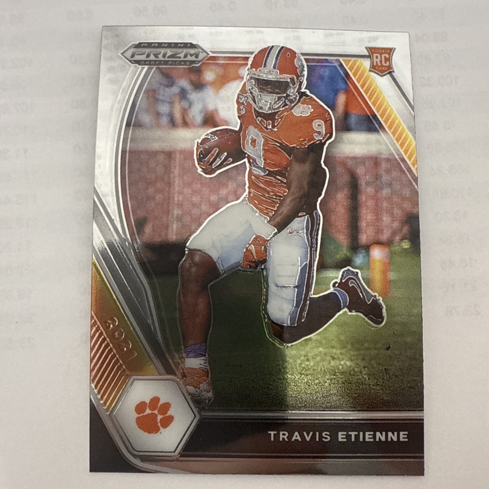 Travis Etienne Panini Prizm Draft Picks #107 Base