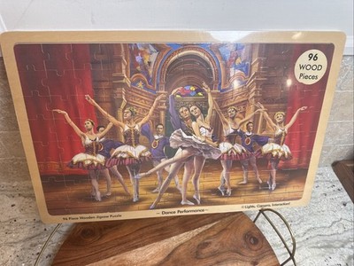 Vintage MELISSA & DOUG DANCE PERFORMANCE 96 PIECE WOODEN JIGSAW PUZZLE Sealed