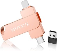 128GB Pendrive para iPhone sin App, MUXXU…