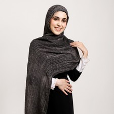 Islamic Long Scarf Women Muslim Hijab Wrap Shawl Turban Head Cover Headband Arab