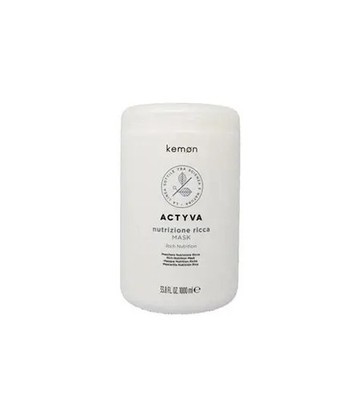 Maske für sehr trockenes Haar Kemon 1000 ml Actyva Nutrizione Ricca Mask