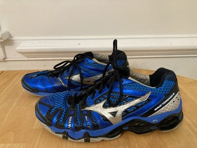 Mizuno Wave Tornado 8 Men's Electric Blue Volleyball Indoor Shoes, Size 10.5