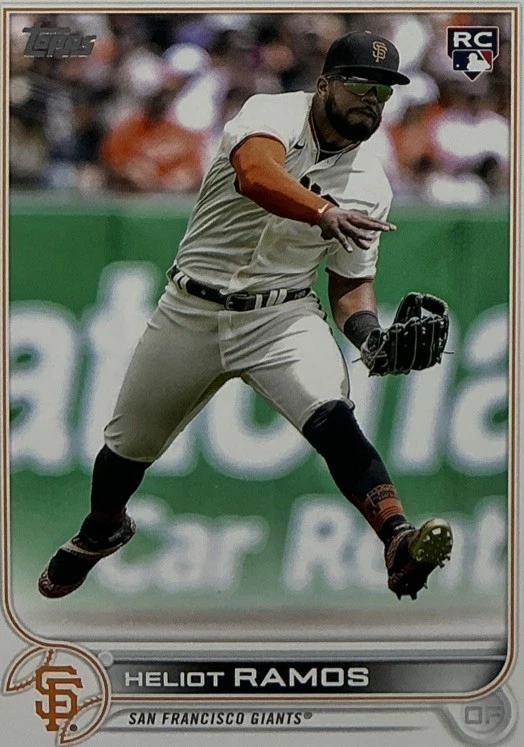 Heliot Ramos Rookie PSA 10 -2022 Topps ‘Fielding In White Jersey’ -Giants Phenom - Image 4 of 4