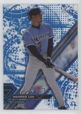 2017 Topps High Tek Pattern 1 Blue Rainbow 73/75 Derrek Lee #HT-DL 0s3