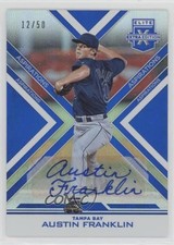 2016 Panini Elite Extra Edition Aspirations Blue 12/50 Austin Franklin Auto 0bz