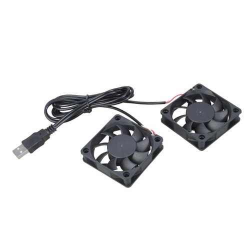 Router Cooling Fan PC TV Box Quiet 5V USB Power 60mmx60mmx15mm Cabinet Cooling - Afbeelding 7 van 8